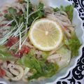 ☆ようこりん☆'s cooksnap of when they made 桜海老＆レタスのアジアン焼きうどん.