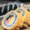 ＊ろりす＊'s cooksnap of when they made 玉子巻き寿司（太巻き）♪.