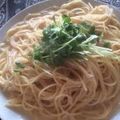 りるみな's cooksnap of when they made ＊クリーミー明太子パスタ＊.