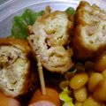 わたるんママ's cooksnap of when they made 油揚げと豚肉のくるくる巻き.