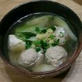 まつざかみかん's cooksnap of when they made 鶏団子　鶏団子鍋　簡単！.