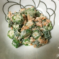ｼｮｺﾗmode's cooksnap of when they made めちゃ簡単☆おくらと鮭フレークのマヨ和え.
