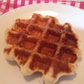A子／平日のおやつ's cooksnap of when they made 贅沢スイーツ♪ベルギーワッフル.