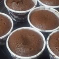 らい銀's cooksnap of when they made 簡単とろとろ濃厚フォンダンショコラ♡.