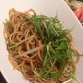おじゃこむまろん's cooksnap of when they made 海苔佃煮de甘くてピリ辛な和風パスタ♪.