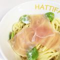 detroit's cooksnap of when they made 空豆と生ハムのパスタサワークリームソース.