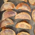 みなみんん's cooksnap of when they made 簡単おつまみ♪餃子皮deキムチチーズパイ.