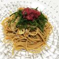 クックPIFWP2☆'s cooksnap of when they made じゃこと大葉のパスタに梅をのせて❤.