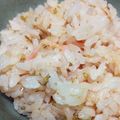 よし乃1987's cooksnap of when they made カルシウムたっぷり桜えびの炊き込みご飯☆.