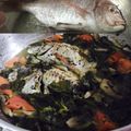 チロルちょこっ's cooksnap of when they made アクアパッツァ☆ちこ鯛 丸ごとゴージャス.