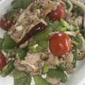 ぴーの助's cooksnap of when they made 鶏ひき肉と野菜のタイ風バジル炒め.