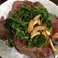 tmkkt's cooksnap of when they made ステーキ丼オニオンソース☆.