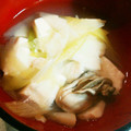 tacoyaki's cooksnap of when they made 牡蠣の旨みたっぷり湯豆腐♪.