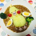 みさまろ。's cooksnap of when they made おかめインコ♪デコカレー.