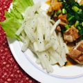 ふたごゆき's cooksnap of when they made 簡単❣大根のバジリーブサラダ.