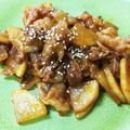 みゅく太郎's cooksnap of when they made 世界有数の豚肉料理☆コチュジャン炒め.