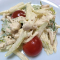 空と日向's cooksnap of when they made セロリとささみのマヨ和え.