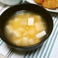 快くん's cooksnap of when they made 【ママレシピ】お豆腐とえのき茸のお味噌汁.