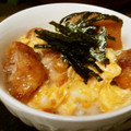 くぅぽん☆'s cooksnap of when they made 残りからあげで親子丼風♪.
