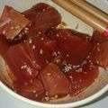 柳生十兵衛茜's cooksnap of when they made あれを使って簡単旨ウマ♡マグロユッケ♡.