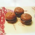 趣味勢。JK1's cooksnap of when they made 自分でつくる◡̈*♡.°チョコマカロン.