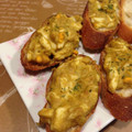 miwayon's cooksnap of when they made かにみそとゆで卵のカナッペ風.