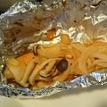 あをひ's cooksnap of when they made 簡単♪鮭のアルミホイル焼き.