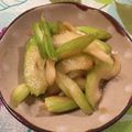 ☆ゆぅころりん☆'s cooksnap of when they made セロリ嫌いが食べるセロリの漬物.
