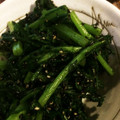 おきゆうかあちゃん's cooksnap of when they made 簡単！絶対美味しい☆春菊のゴマ和え.