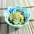 SP♪'s cooksnap of when they made もやしと蓮根のヘルシー・めんつゆ和え.