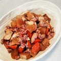 〜お鶴〜's cooksnap of when they made 寒い冬にお袋の味　大根厚揚げイカの煮物.