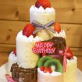 ナオボ's cooksnap of when they made ふわふわパーティーミニロールケーキ.