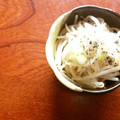 クック5MCRVG☆'s cooksnap of when they made 簡単☆チンして和えるだけ♪もやしのナムル.