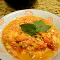saki1010's cooksnap of when they made ■トマトとベーコンの卵炒め・チーズ入り♪.