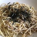 shirou's cooksnap of when they made ズボラ旨い☆ゆかりと粉チーズの簡単パスタ.
