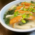 のんたんΣ's cooksnap of when they made シャウエッセンとほうれん草のみぞれあん.