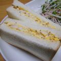 サオリ's cooksnap of when they made 粒マヨたま♡サンドイッチ♪.
