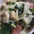 く〜じら♪'s cooksnap of when they made ほうれん草のクリーム煮.