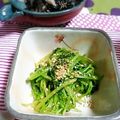 ＴＯＭＯＷＡＴ's cooksnap of when they made 簡単！三つ葉のお浸し.