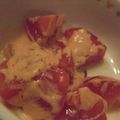 ルリナ's cooksnap of when they made 簡単！和えるだけ✿コチュマヨトマト.