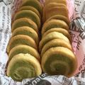 Ninomiya24's cooksnap of when they made しっとり抹茶のうずまきクッキー.