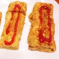 花花里's cooksnap of when they made お弁当にも！カラフル卵焼き☆.