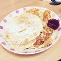 ぽにょこまち's cooksnap of when they made マスカルポーネのパンケーキ☆.