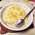 68子's cooksnap of when they made ベーコンとキャベツの簡単ドリア.