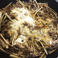 Akiyo62's cooksnap of when they made ごぼうと豚肉の柳川風.