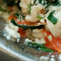 上白山's cooksnap of when they made 簡単‼小松菜で白和え.