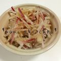 papikun's cooksnap of when they made 大根＊塩昆布和え.
