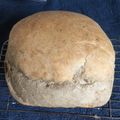 いちごもも's cooksnap of when they made HB でバナナたっぷりの食パン.