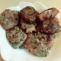 たにろさん's cooksnap of when they made レンジで簡単★中華風★海老入りれんこん餅.