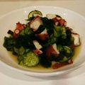 KAN185's cooksnap of when they made たこと胡瓜とわかめの酢の物.